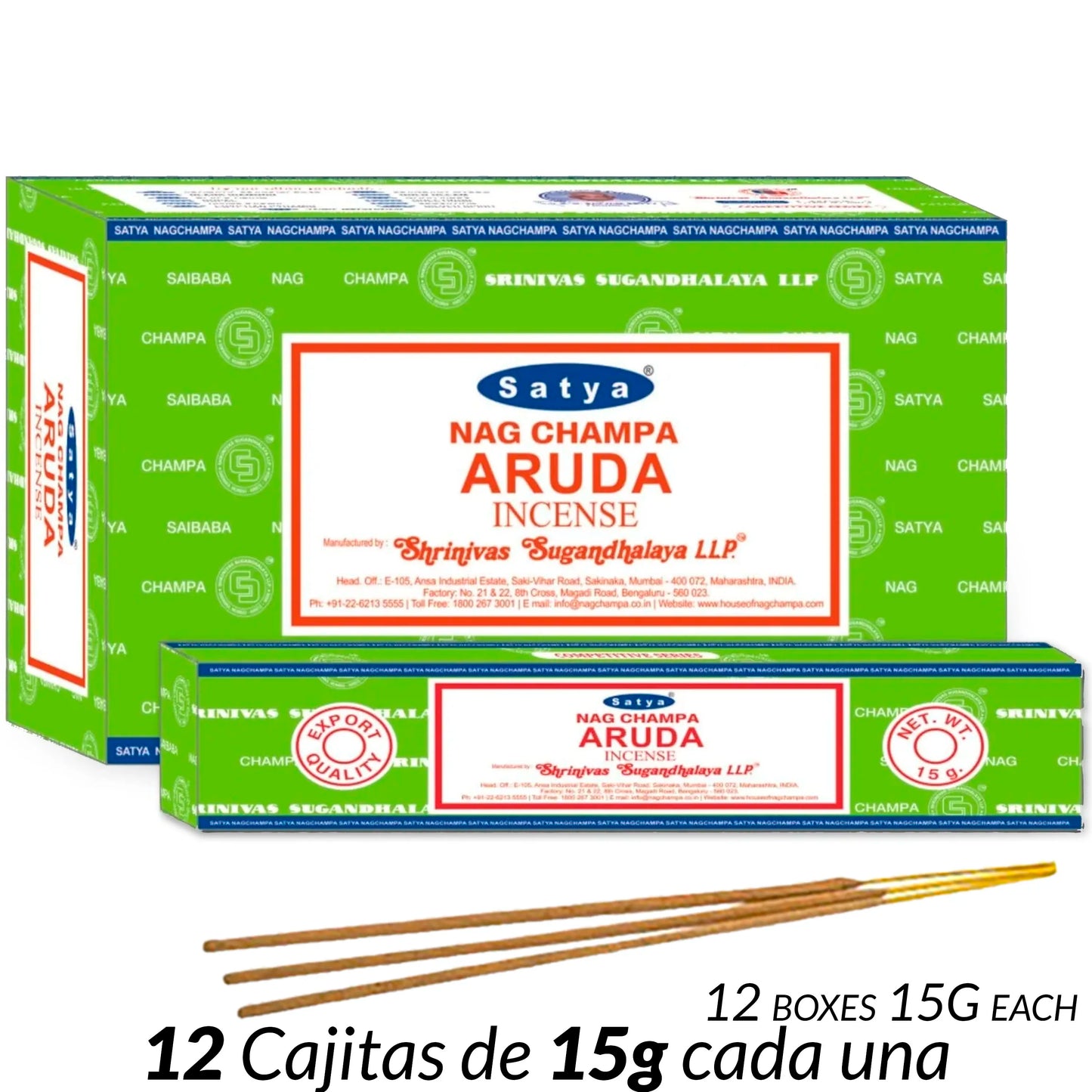 180g Incense Sticks Box