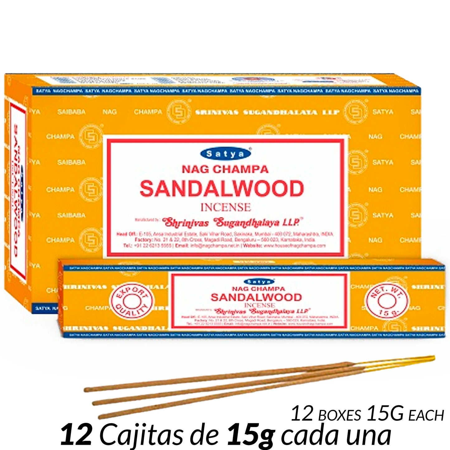 180g Incense Sticks Box