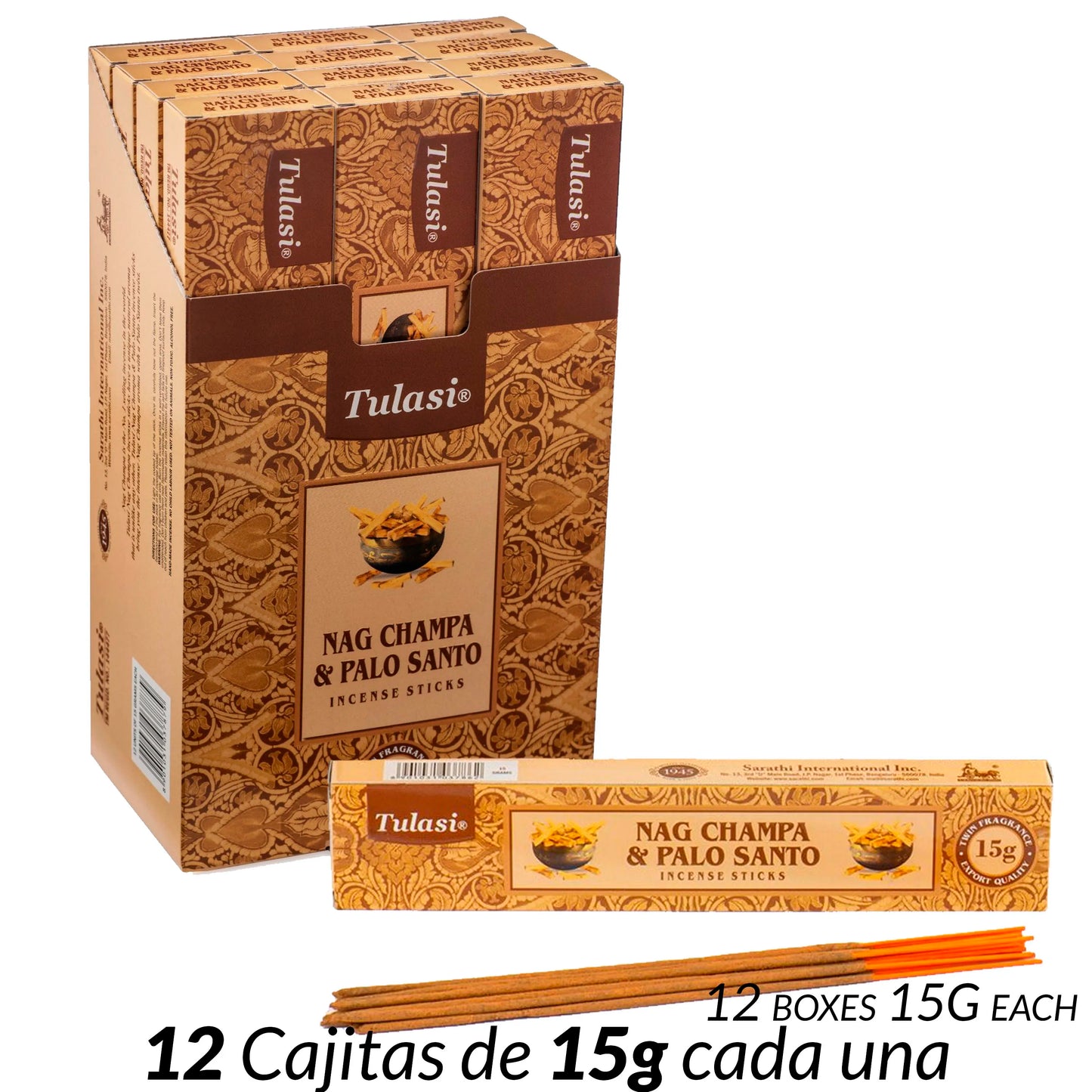 180g Incense Sticks Box