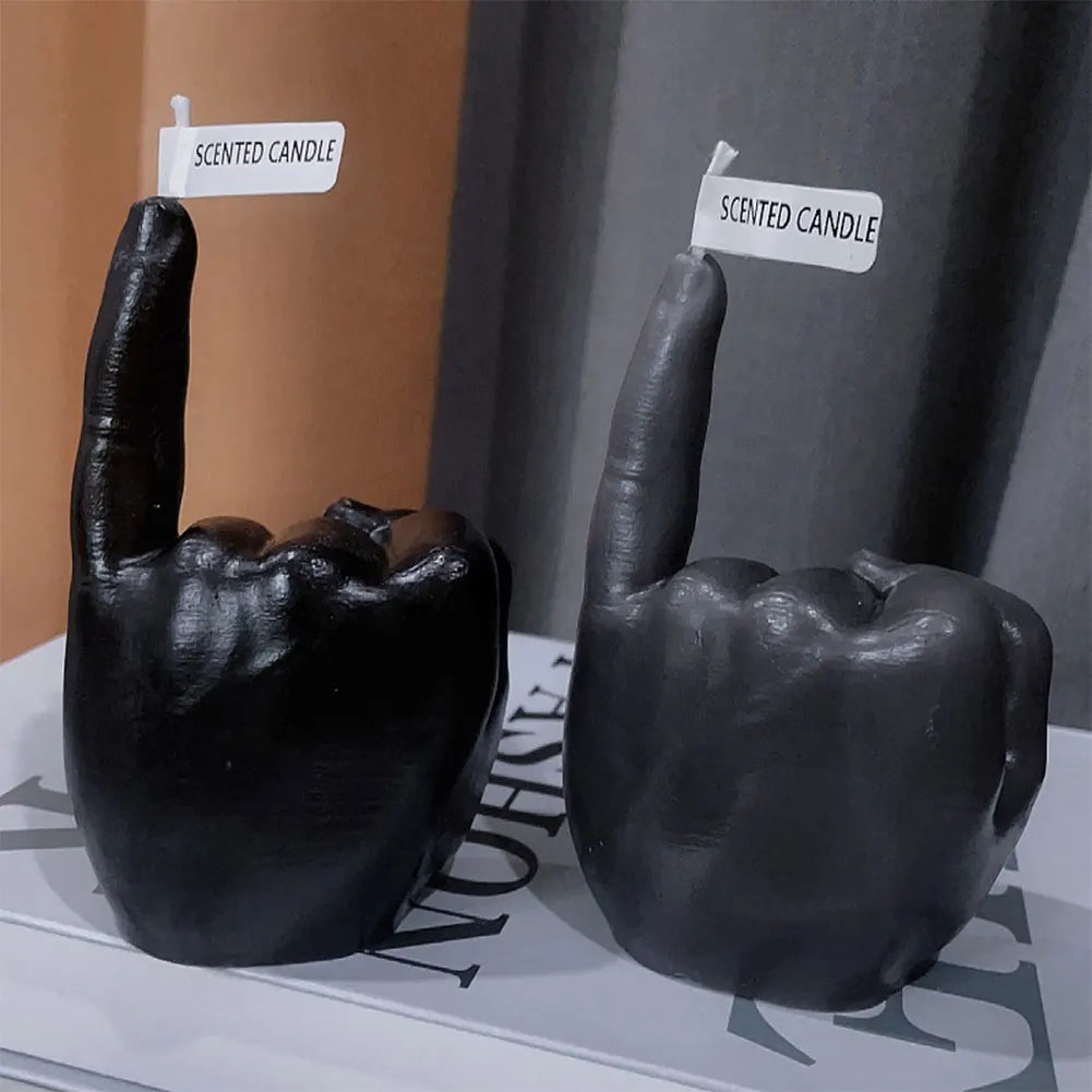 Hand Gesture Aromatherapy Candles