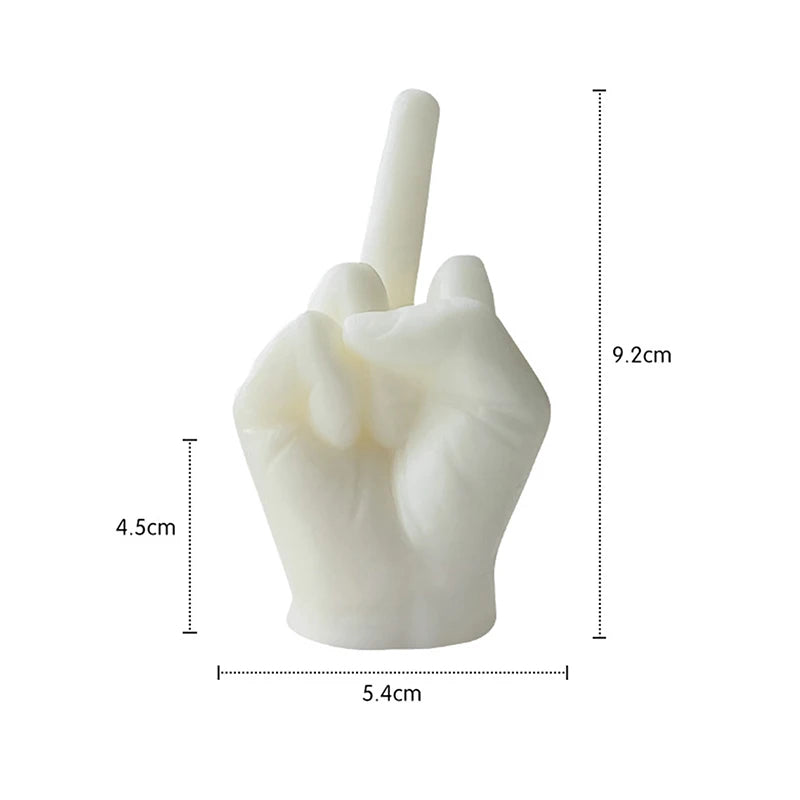Middle Finger Shaped Scented Candles
