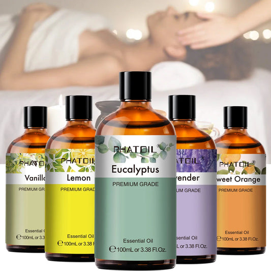 100ml Natural Plant Essential Oil For Aromatherapy Diffuser