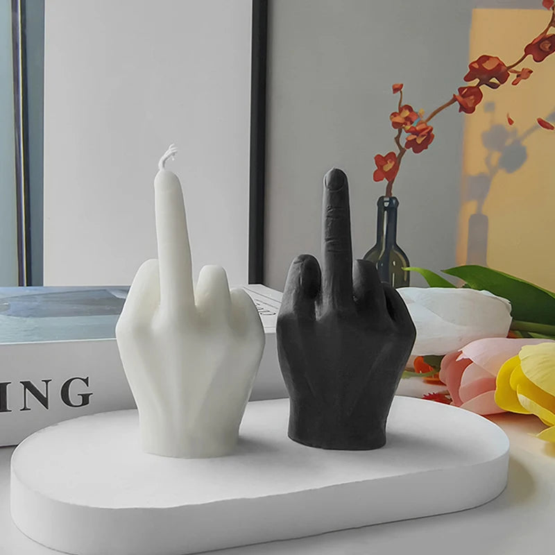 Middle Finger Shaped Scented Candles