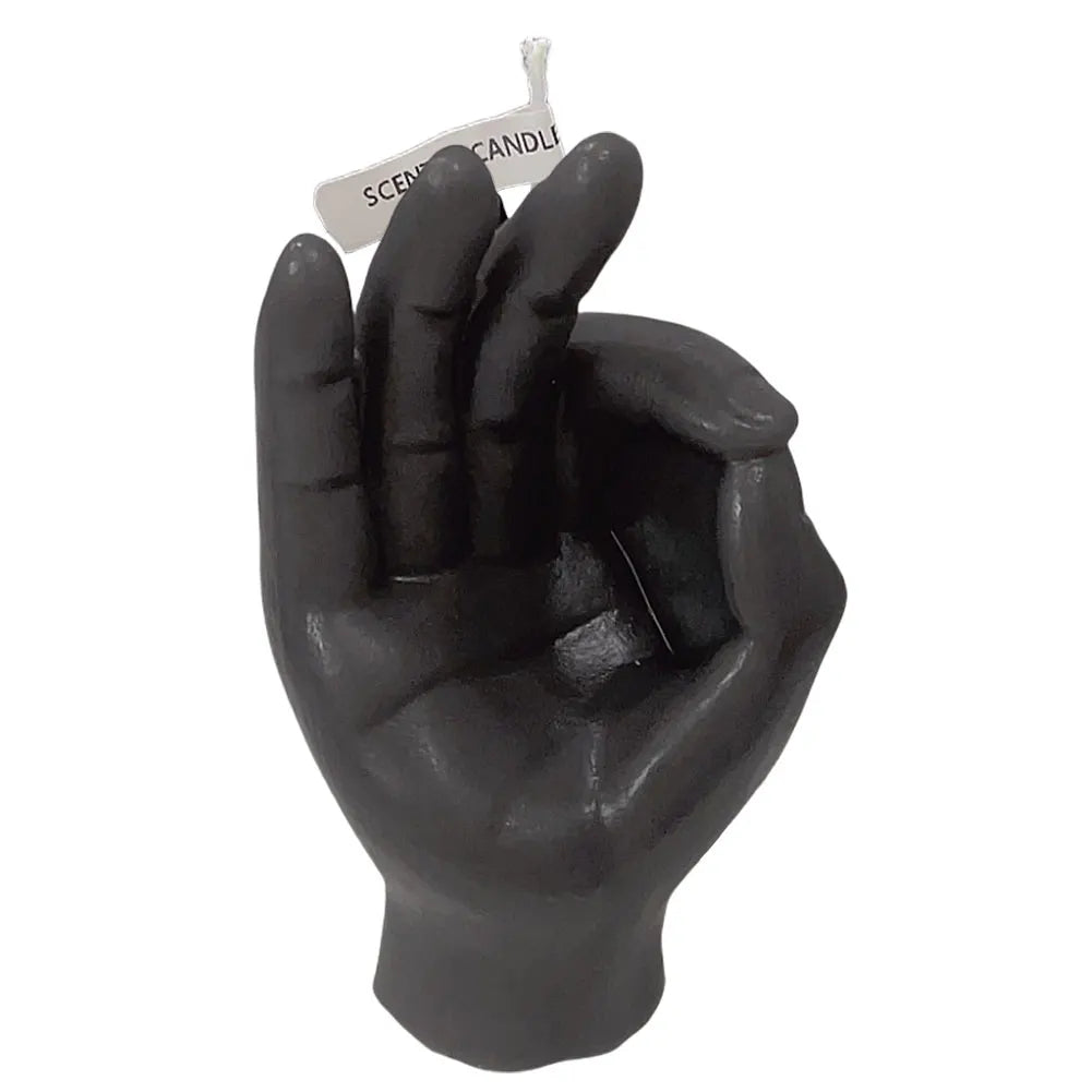 OK Gesture Finger Scented Candle