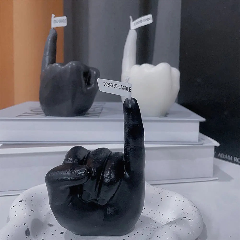 Hand Gesture Aromatherapy Candles