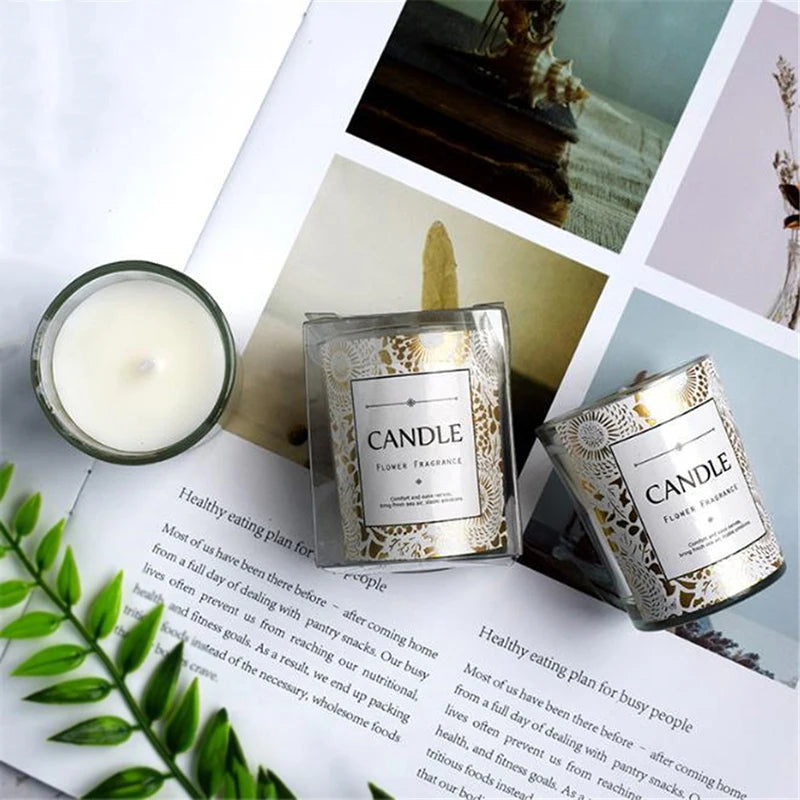 Romantic Soy Wax Scented Aromatic Candle