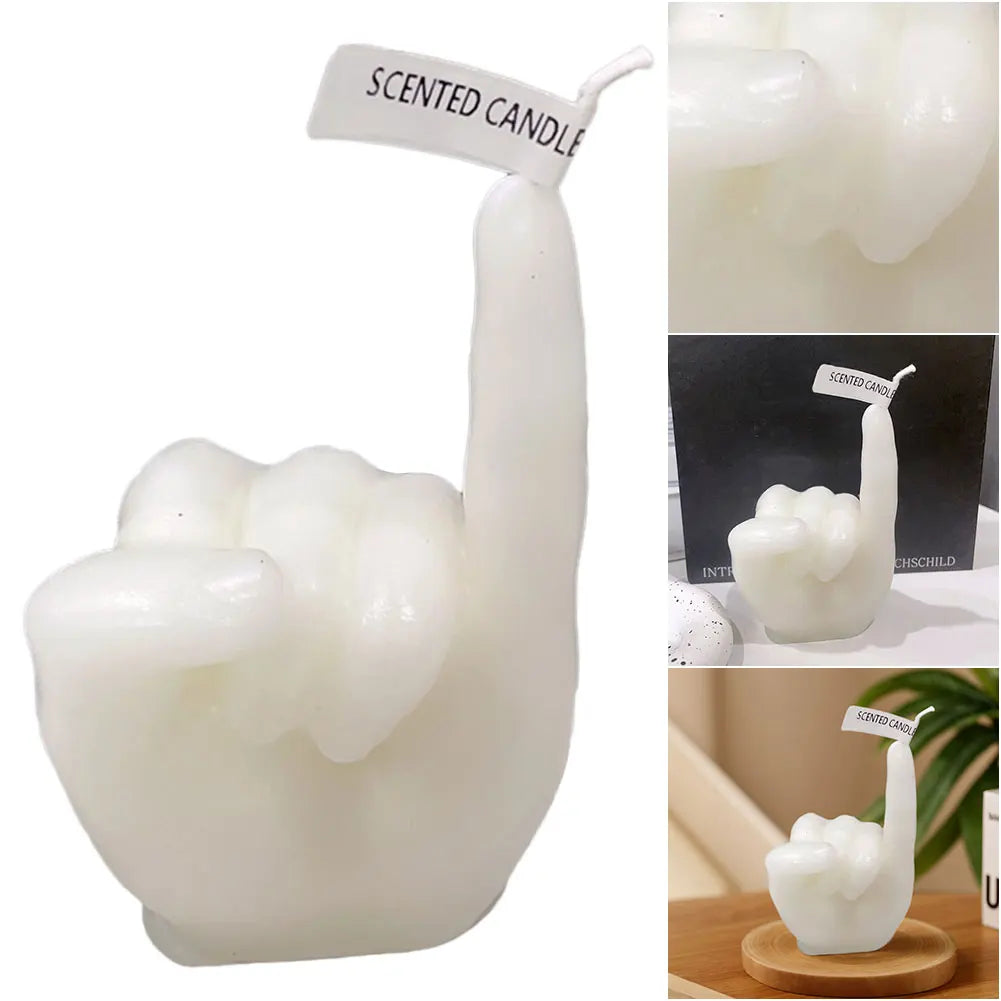 Hand Gesture Aromatherapy Candles