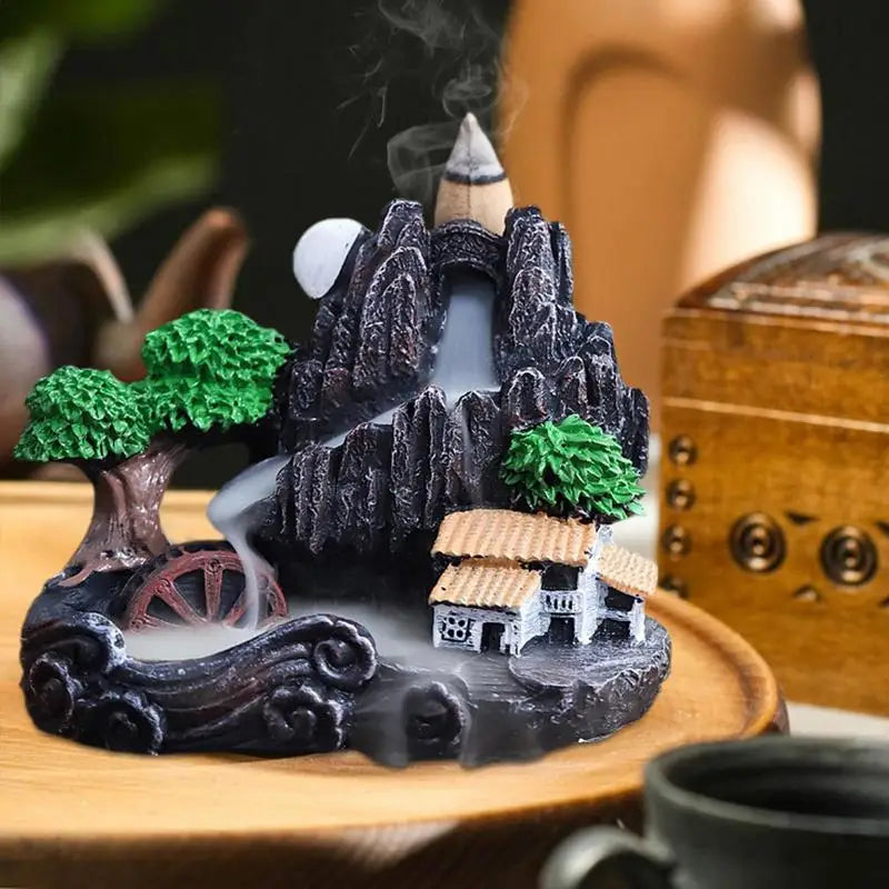Waterfall Incense Burner Holder for incense (Weihrauch)