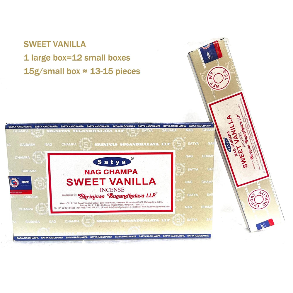 Indian Satya incense Sticks Box