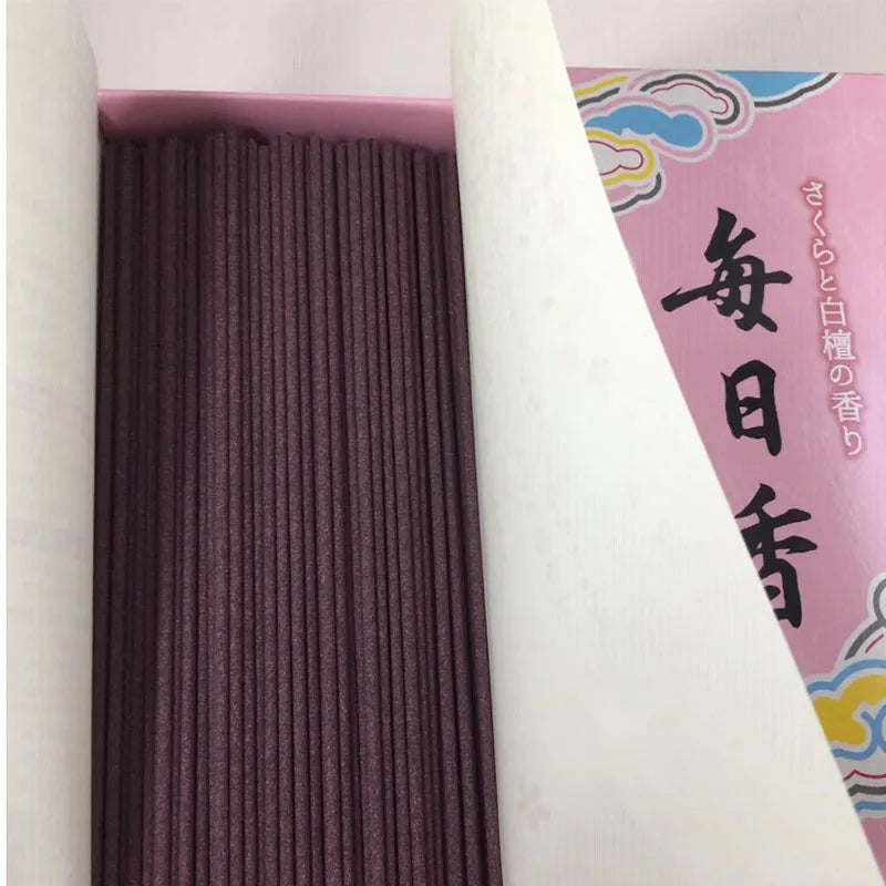 Japan MAINICHIKOH sakura Incense sticks (110g)