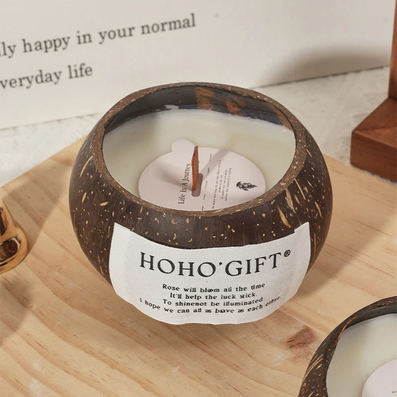 Coconut Husk Scented Candles