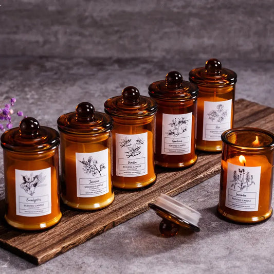 Glass Jar Scented Candle