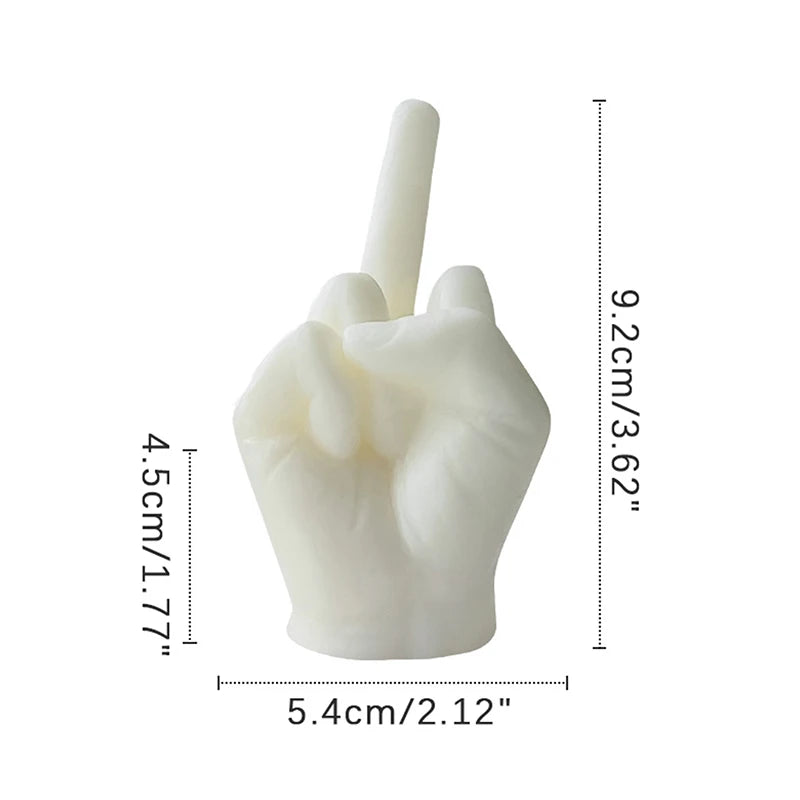 Middle Finger Shaped Scented Candles