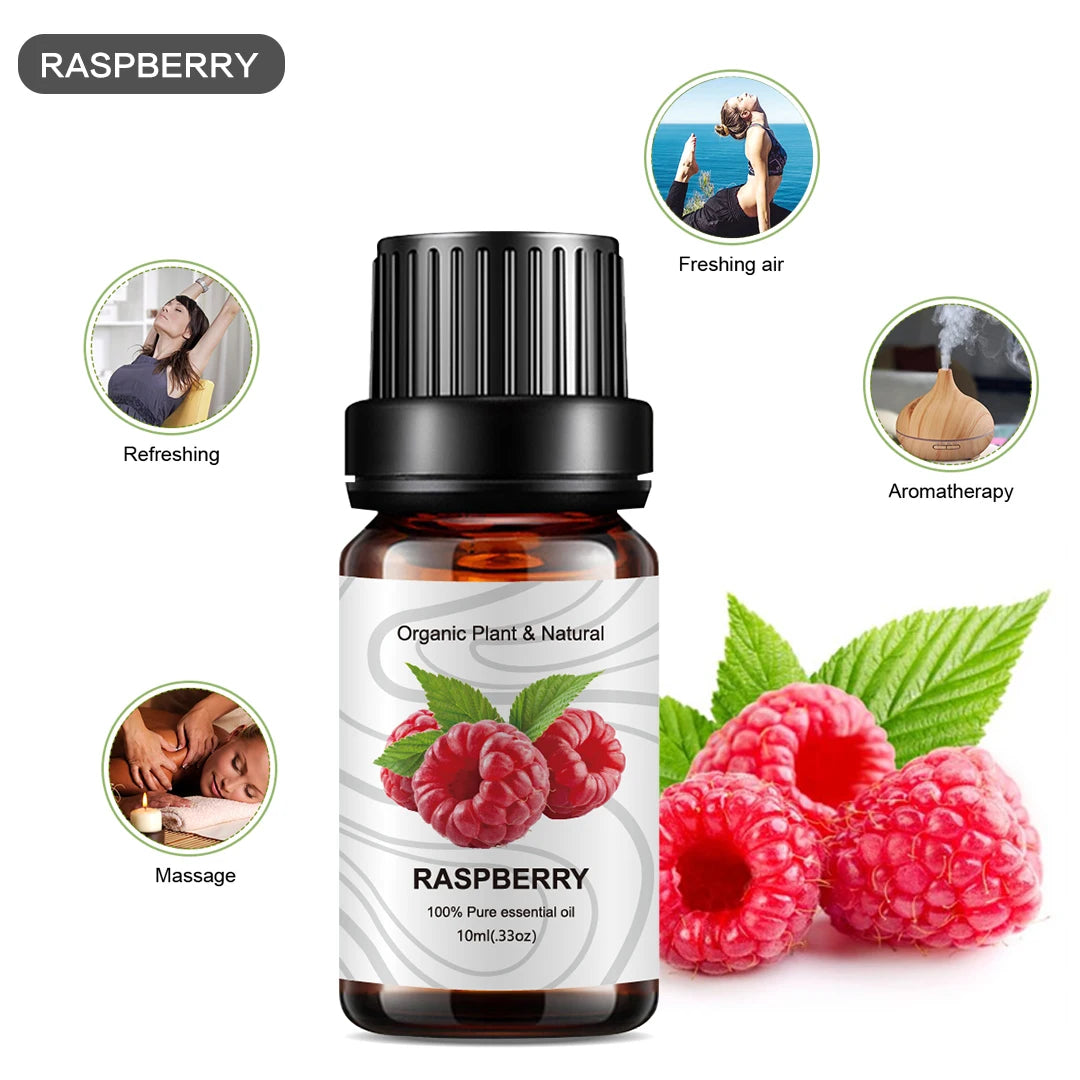 10ml Fragrance Oil Essential Oils (33 FLAVOURS)