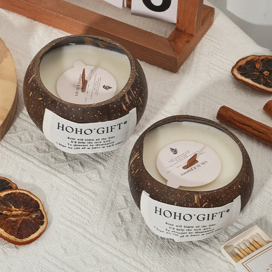 Coconut Husk Scented Candles