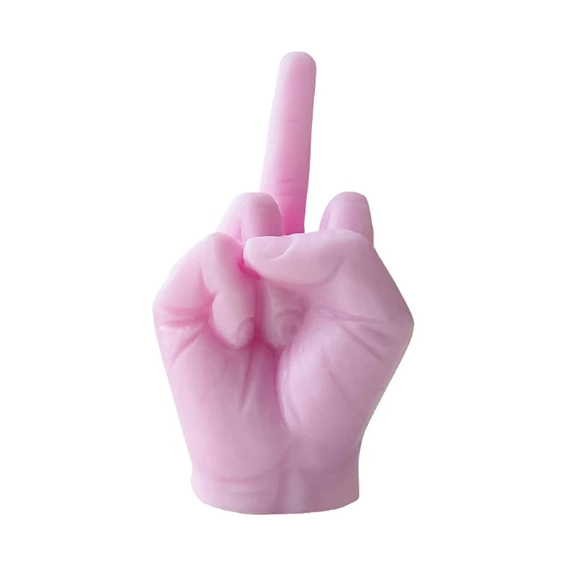 Middle Finger Shaped Scented Candles