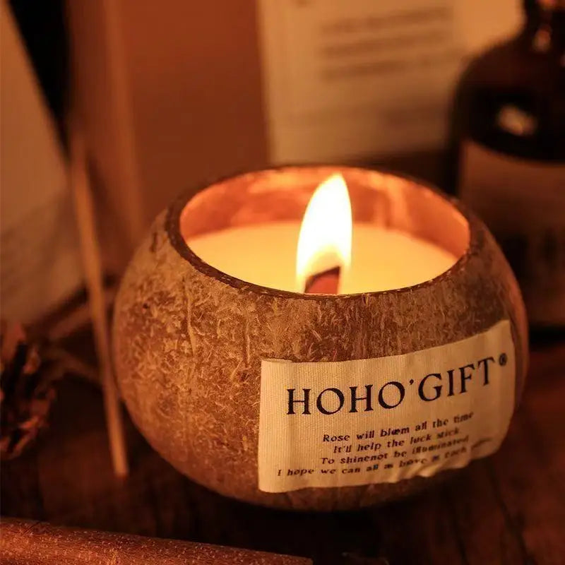 Coconut Husk Scented Candles