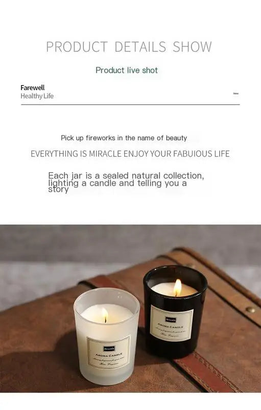 Scented Aromatic Candles