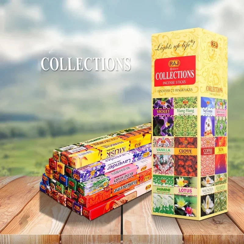 10x25 box India Incense Stick (White sage Sandalwood)