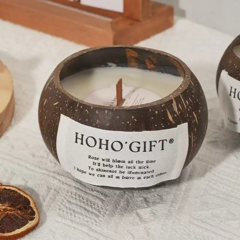 Coconut Husk Scented Candles