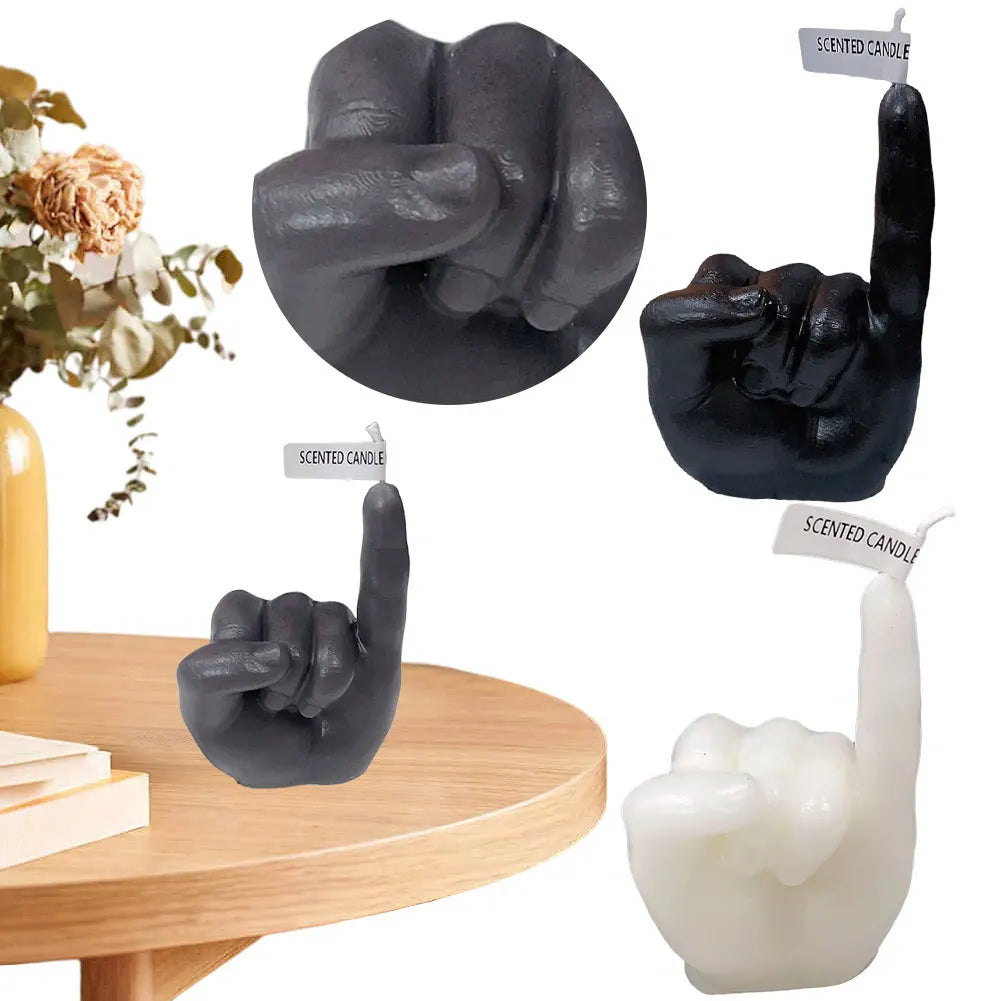 Hand Gesture Aromatherapy Candles