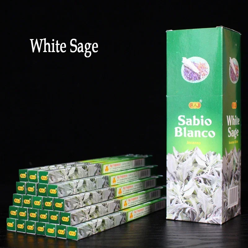 10x25 box India Incense Stick (White sage Sandalwood)
