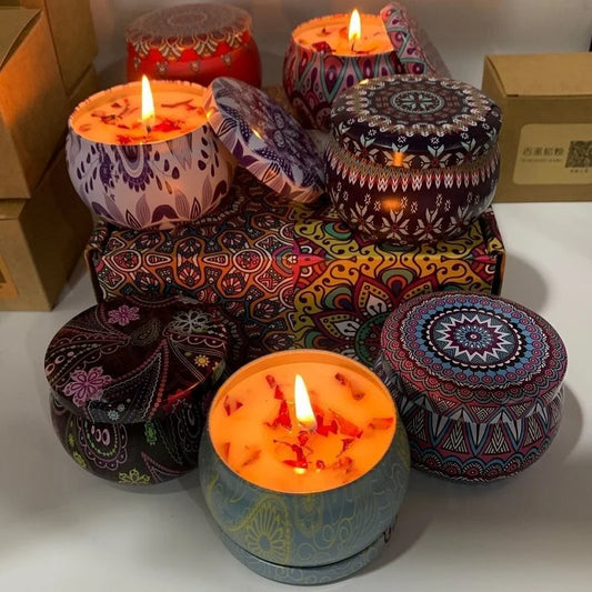 Vintage Can Candles (Soy Wax)