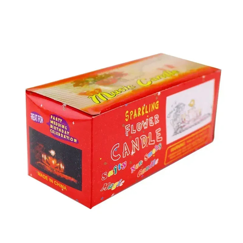 Joy Singing Music Birthday Candle Lotus Candle