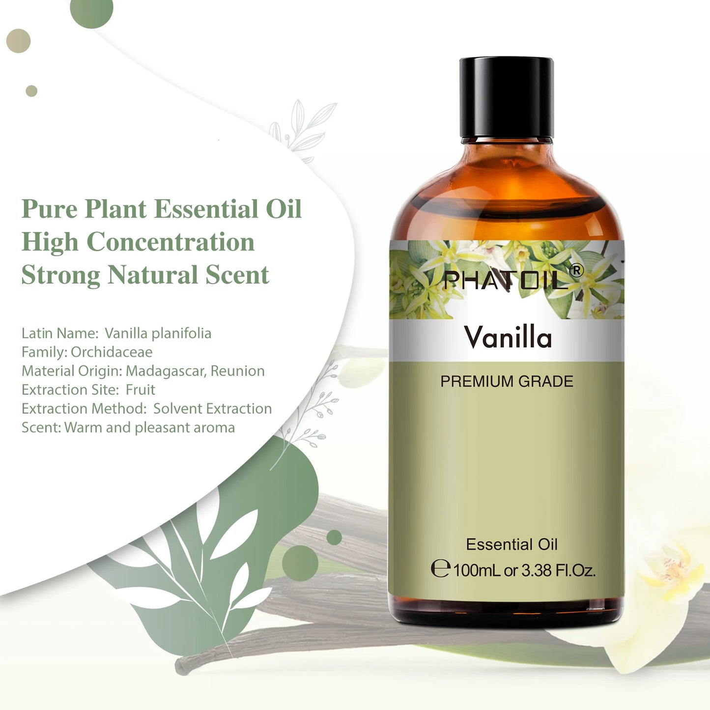 100ml Natural Plant Essential Oil For Aromatherapy Diffuser