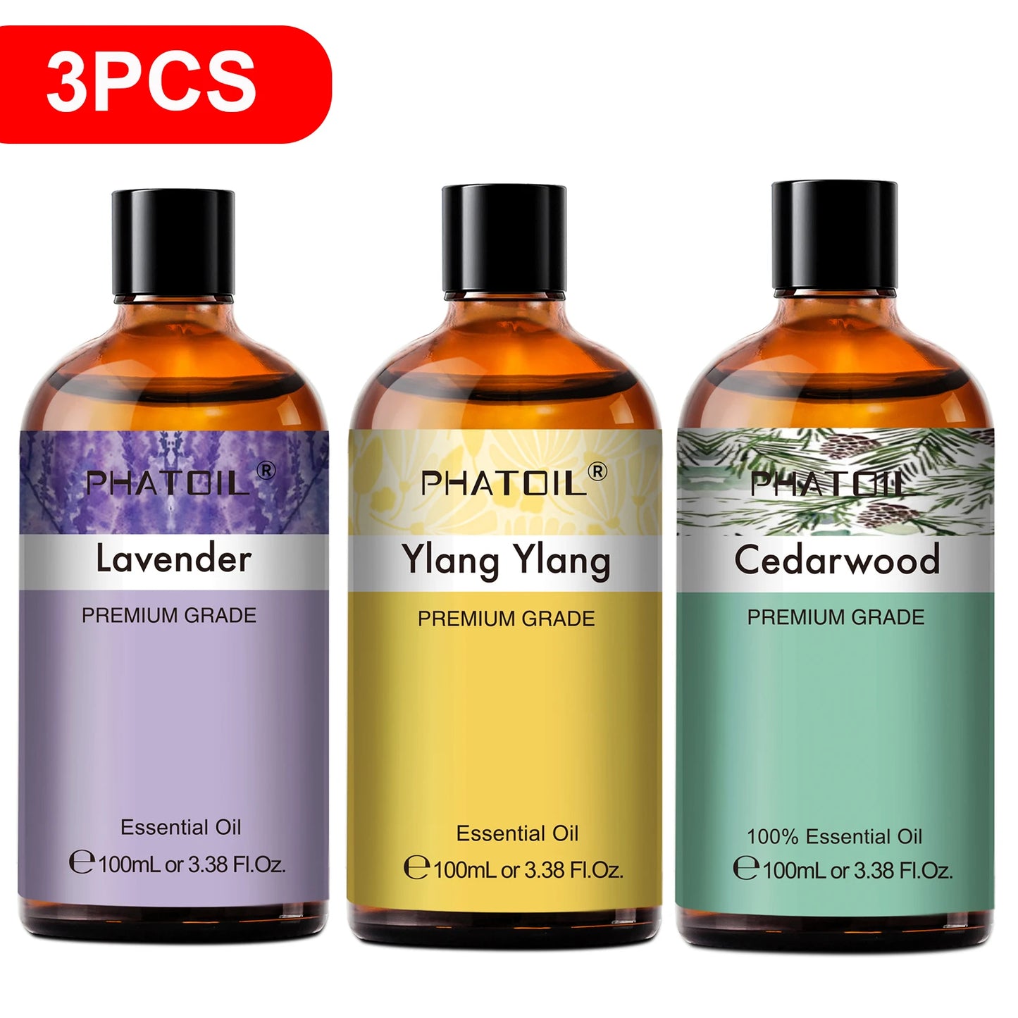 100ml Natural Plant Essential Oil For Aromatherapy Diffuser