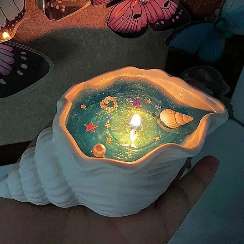 Sea Shell Aromatherapy Candle