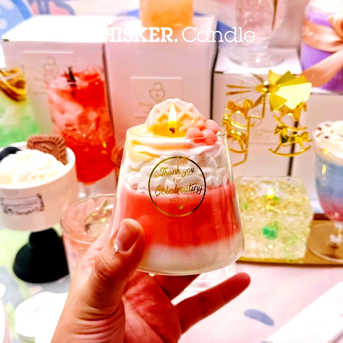 Sakura Cookies Milk Scented Candles