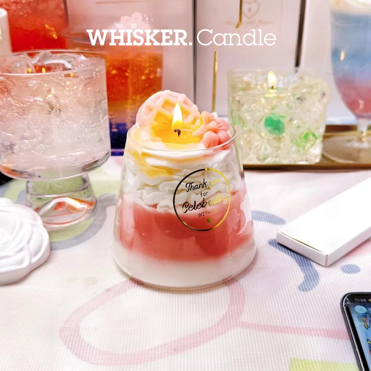 Sakura Cookies Milk Scented Candles