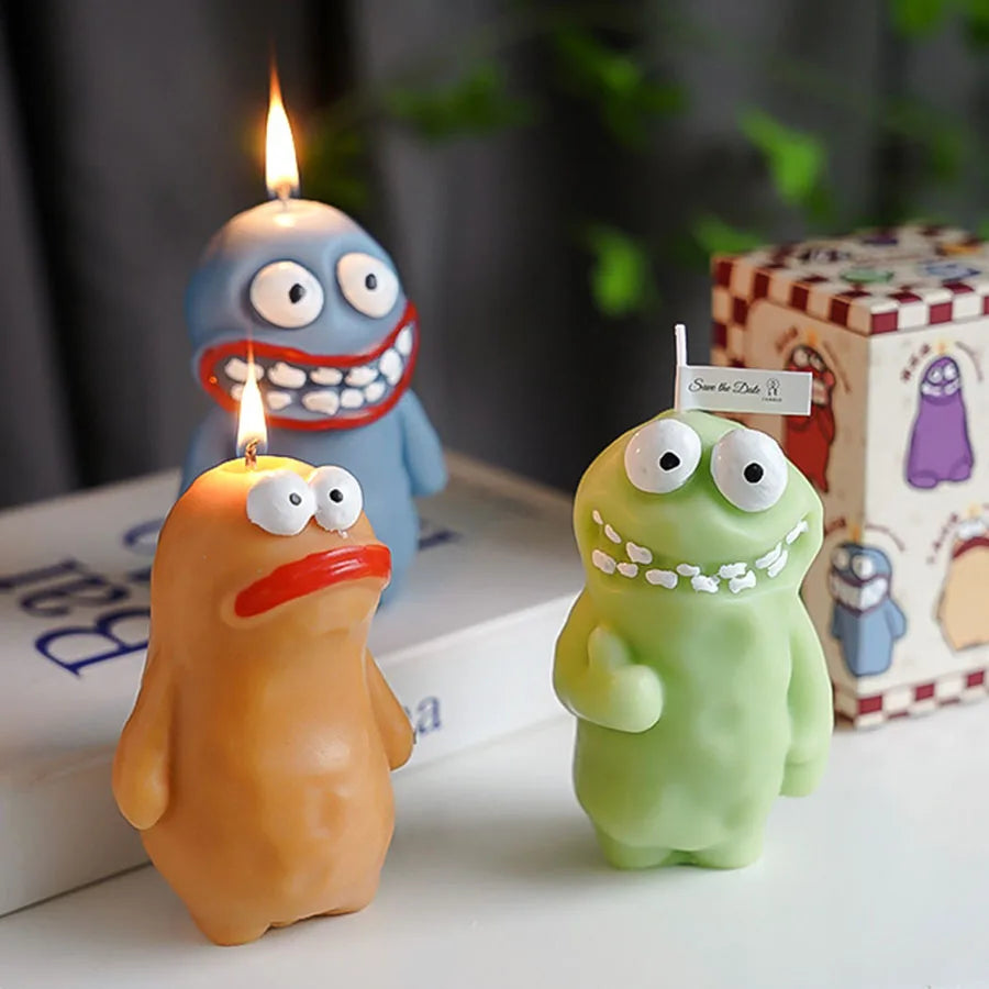 Mud Man Monster Aromatherapy Candle
