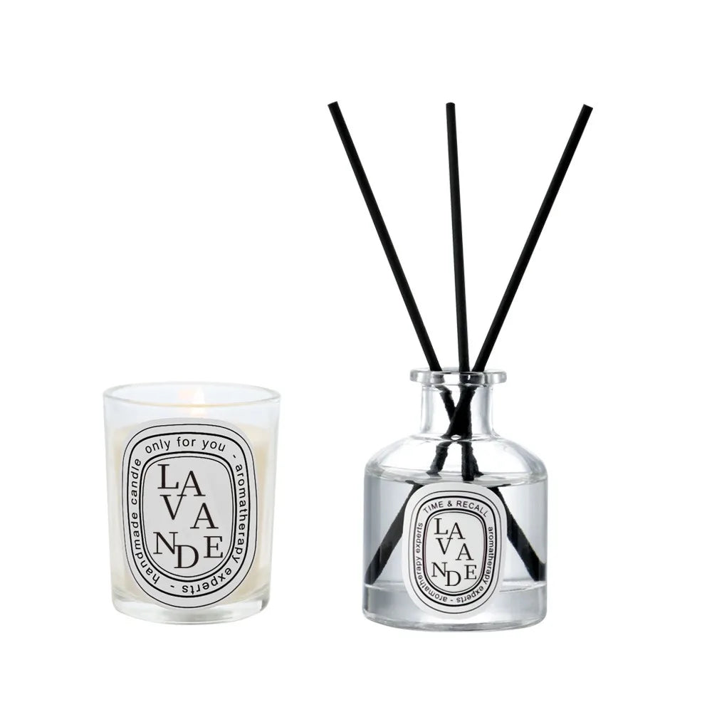 50ml Diffuser with Essential Oil Candle Set