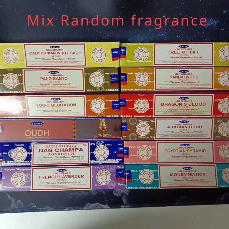 Champa Incense Sticks (India Satya) 12x small box