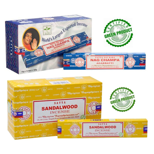 Indian Satya incense Sticks Box