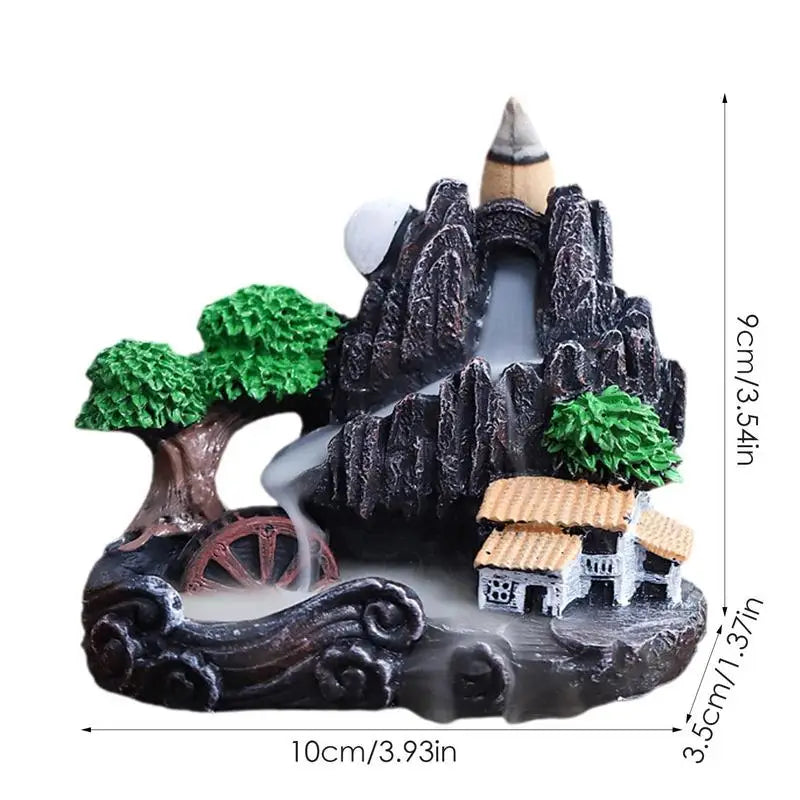 Waterfall Incense Burner Holder for incense (Weihrauch)